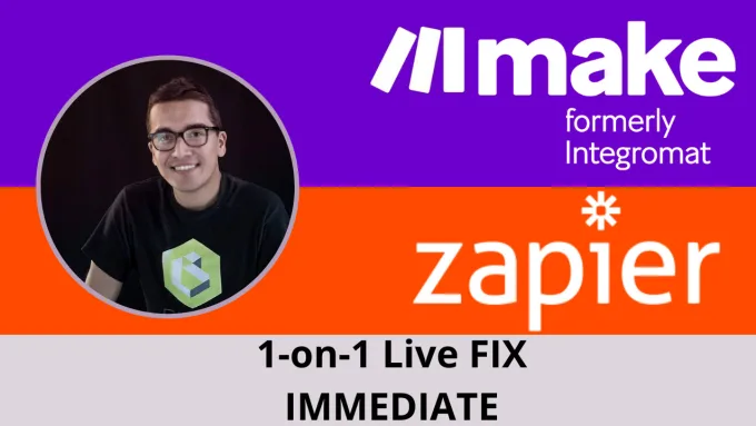Live Zapier Fix and Consultation