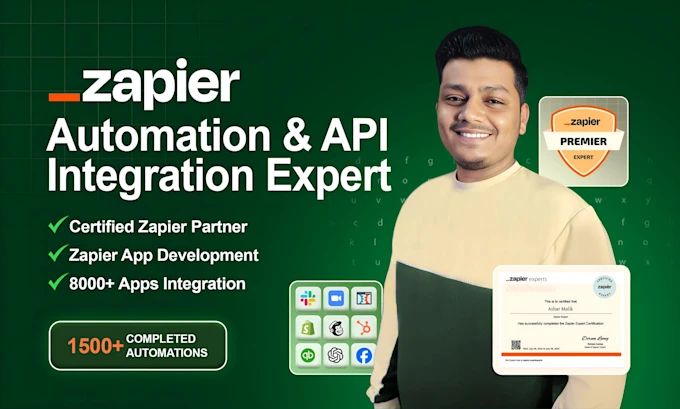Zapier and Make Integromat Expert